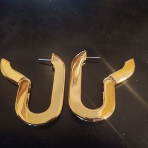 Jenny Bird Tori Link 14K gold plate Earrings